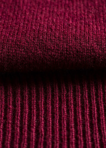Alan Paine Lamswol Pullover Ronde-hals, Updated Fit – Bordeaux – Bild 4